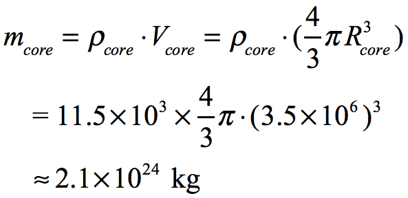 BPhO 18 Question2 c) e) 地球内部