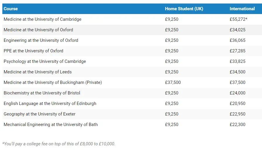 英国留学费用年年涨，最贵的竟然是...