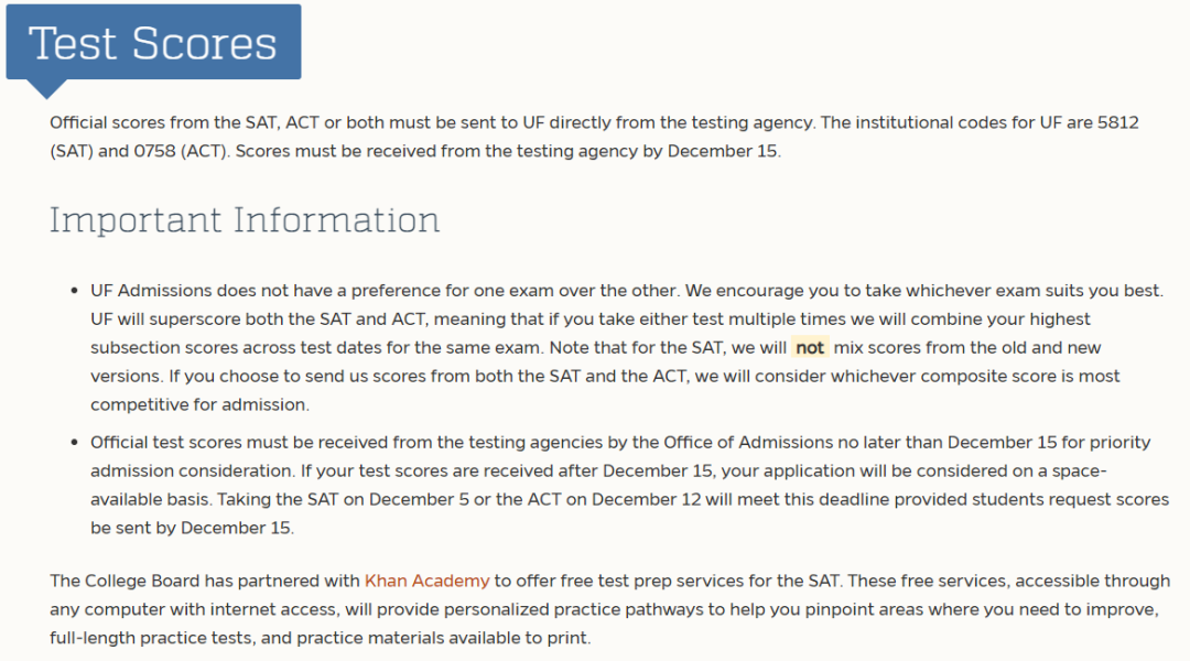 收藏 | 四所大学明确交SAT/ACT？2021-22申请季美国大学标化政策汇总！