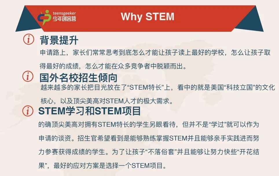 讲座回顾 | 美高申请中如何展示STEM特长