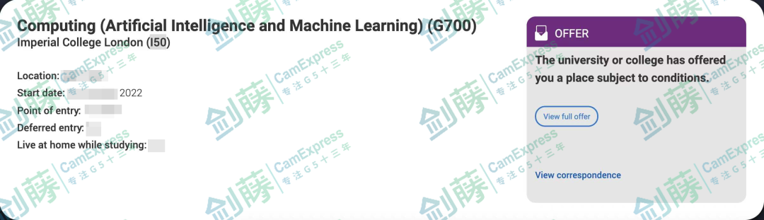 OFFER到｜录取比例20:1，帝国理工计算机专业人工智能与机器学习方向究竟有多难申请？