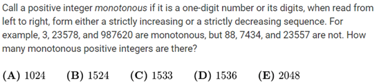 大石老师备战AMC倾情奉献之Counting Problems