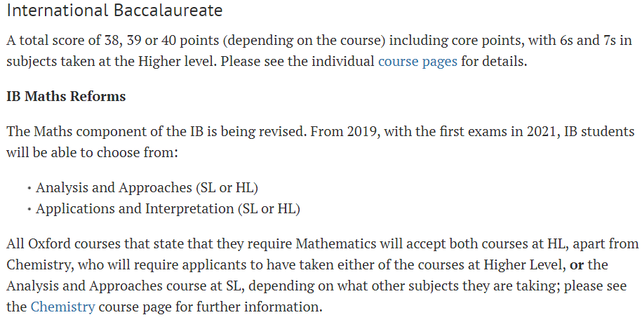 IB课程的小伙伴看过来！牛剑G5最新IB成绩录取要求大汇总来了