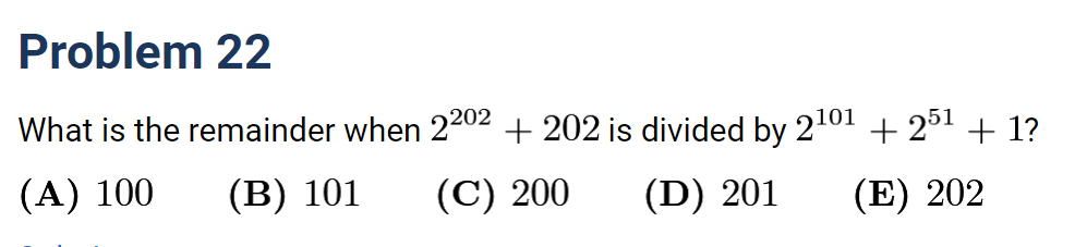 费马小定理和欧几里得算法是神马？必须要懂才能参加AMC10吗？