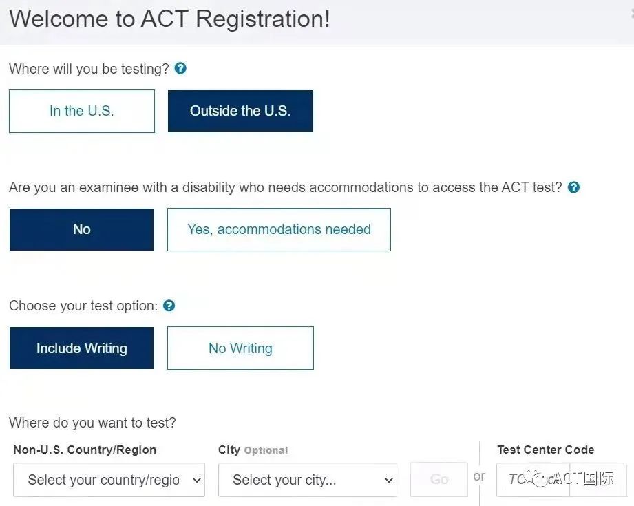 注意｜ACT 9月报名已开启，暑假还不计划学起来吗？（附考试注册流程）