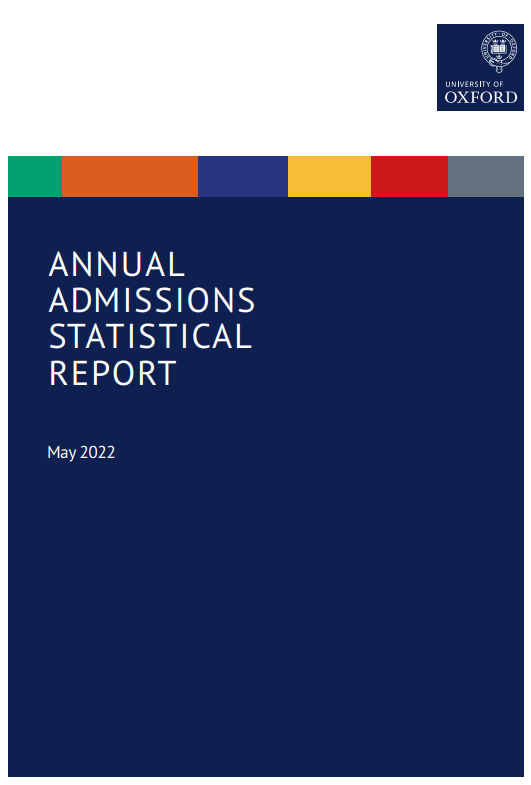 深度解读 | 最新牛津大学申请数据录取分析