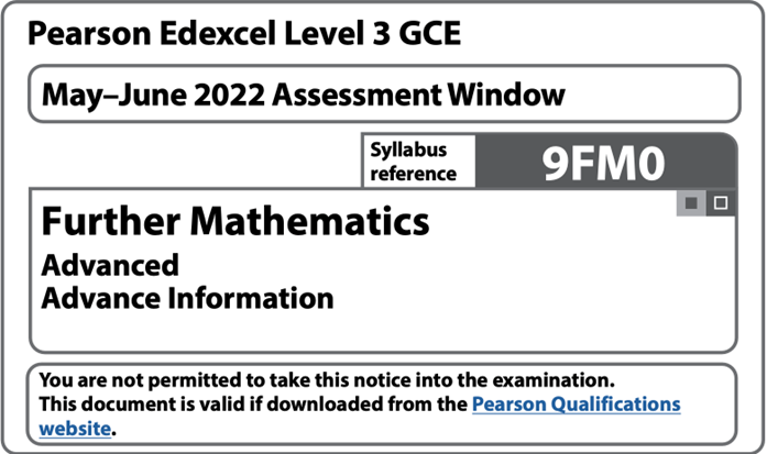 Edexcel 高数不完全备考指南