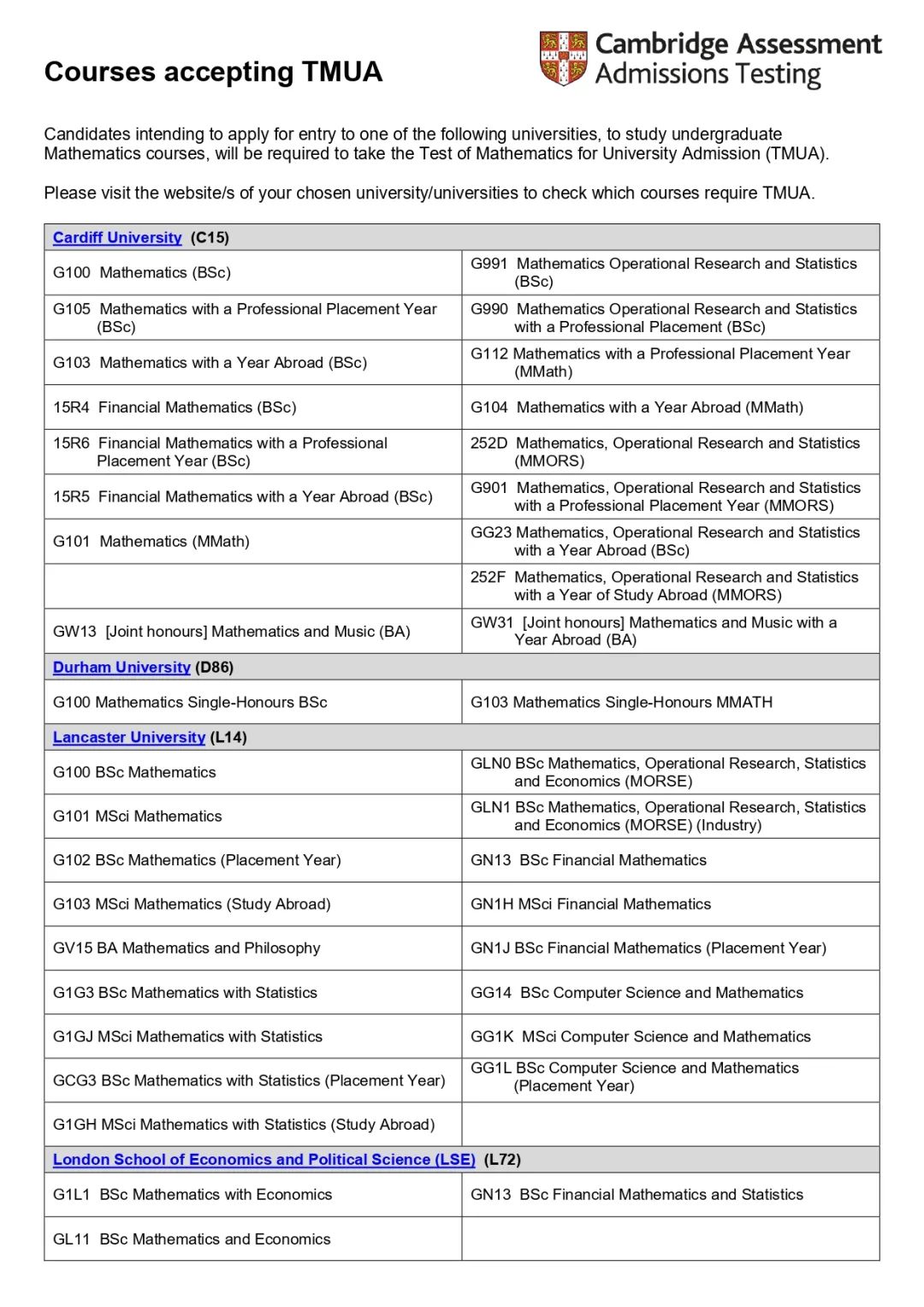 MAT/TMUA突围指南：理科生考好这个笔试，才是决胜牛剑的关键！