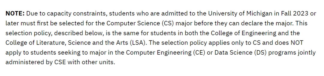 UMich、UCSD、UIUC要求CS直申！中国学生“曲线救国”路被堵死了？