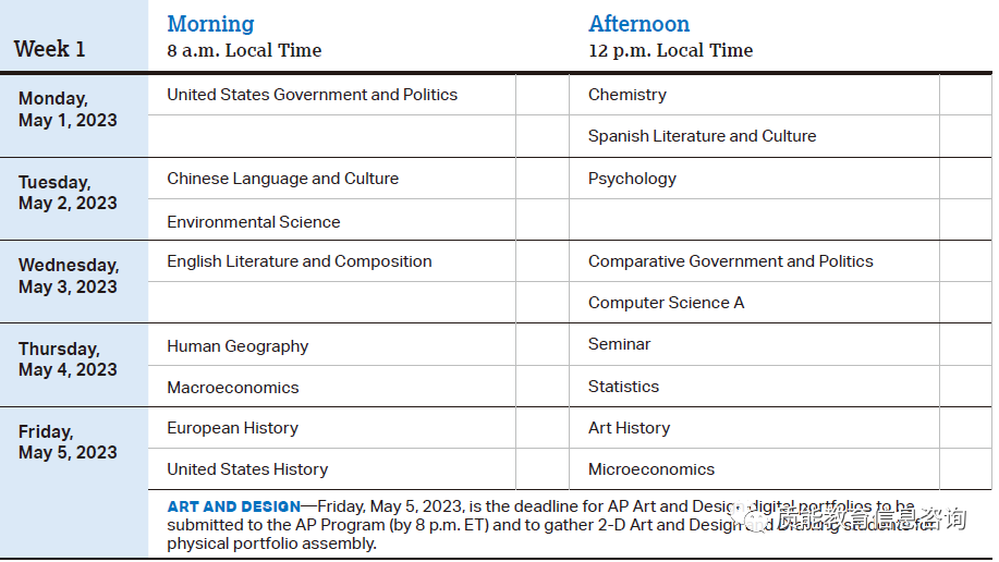 AP | 2023年AP考试北美考区报考指南