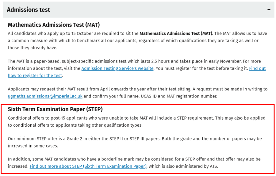 STEP出分了！只有剑桥数学系才要考STEP？这几所学校与专业都在强推