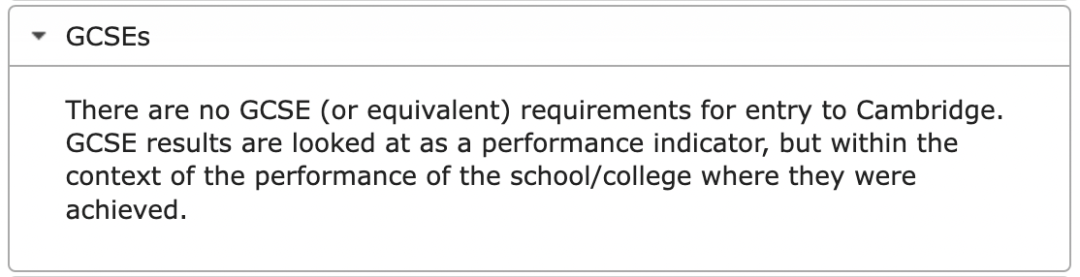 “大学官网要求GCSE成绩，如果没考过就不能递交申请？”