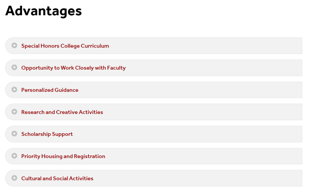 美国大学荣誉课程项目（Honors Program）解析