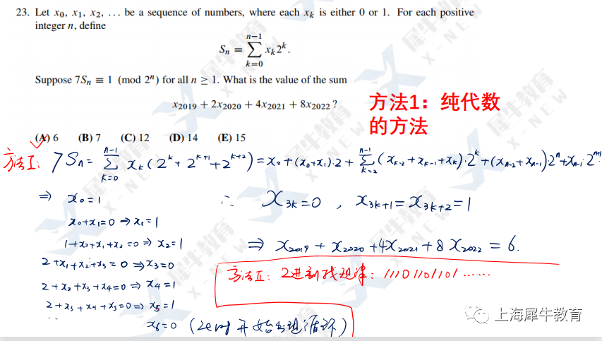 2022AMC10/12B卷真题及答案解析，全网最全最完整！AMC10/12B难吗？分数线多少？附机构AMC及AIME培训