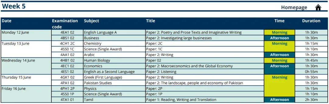 2023年1月Edexcel IGCSE考试时间公布，居然有这么多变化？