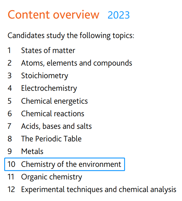 多维独家解读！2023 IG chemistry（0620）考情分析！