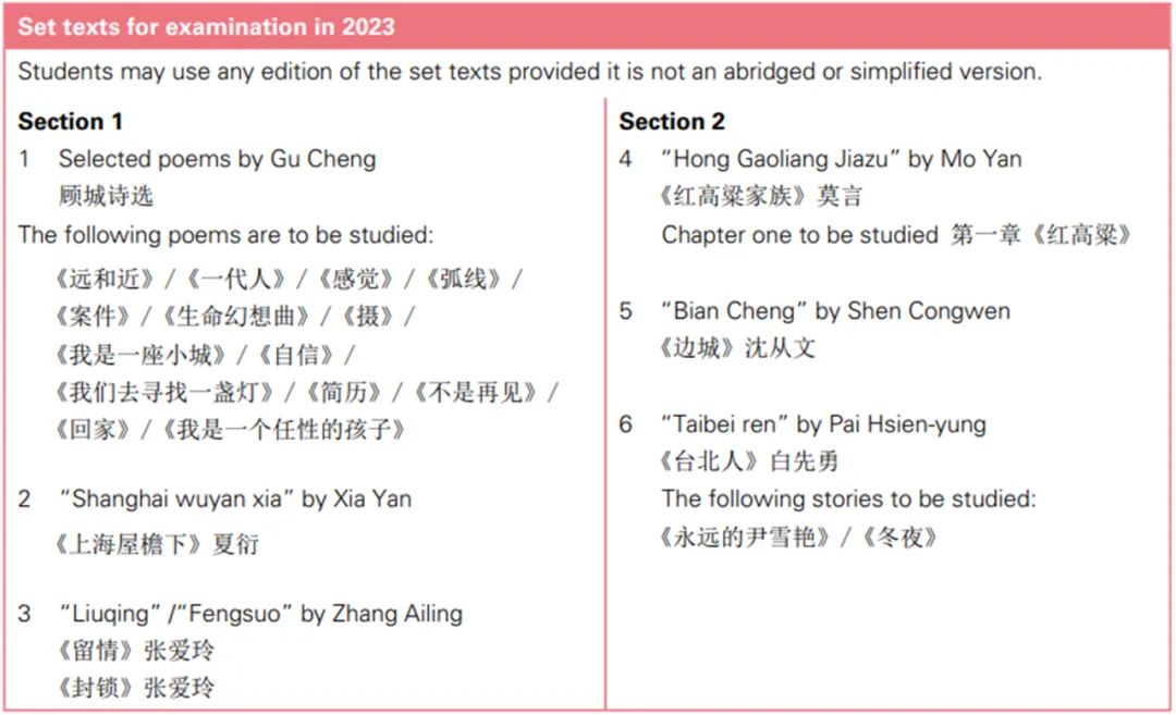 A-Level中文，申请时锦上添花的必选科目？