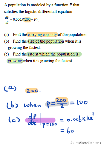 Logistic Models (AP Calc BC)