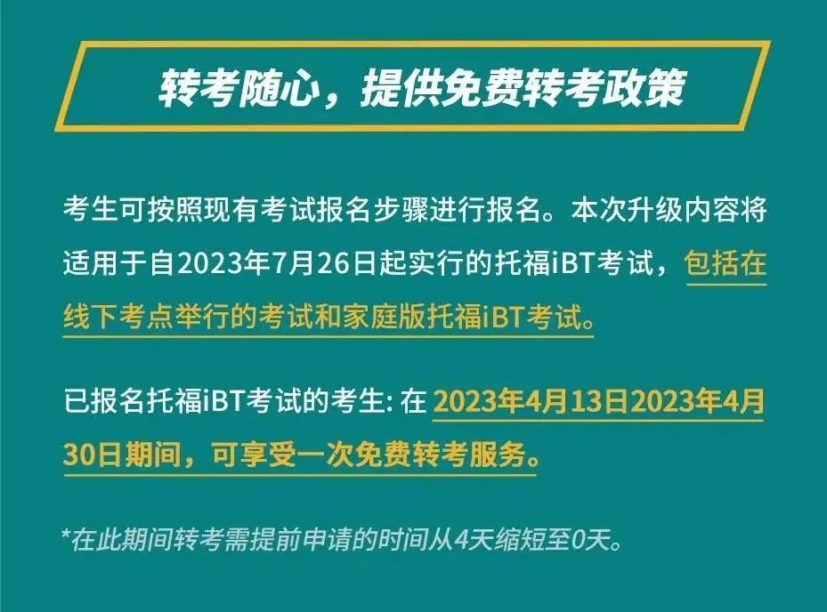 官宣！新东方独家解读托福iBT考试全新升级！