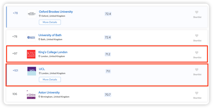 offer季纠结：UCL vs KCL; 爱丁堡 vs 曼大, 如何选？