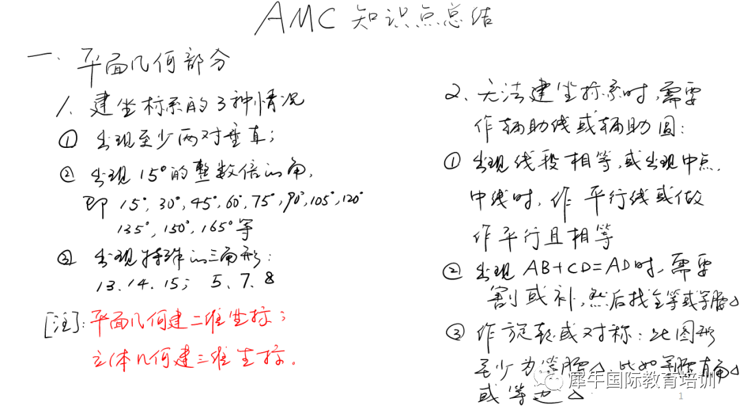 √AMC12竞赛都考哪些内容？机构AMC12暑期课程怎么安排？