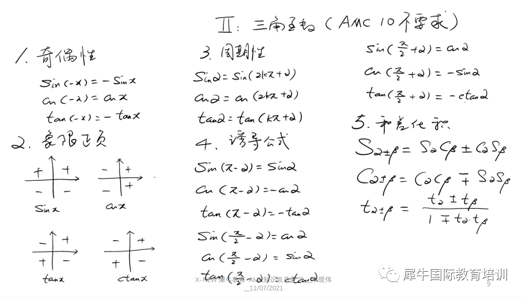 √AMC12竞赛都考哪些内容？机构AMC12暑期课程怎么安排？