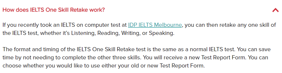 雅思 | IELTS One Skill Retake 单科重考即将上线