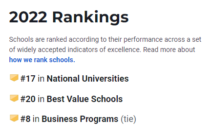 【院校排名】商业管理和营销专业哪家强？US.NewsTOP10公立院校排名！