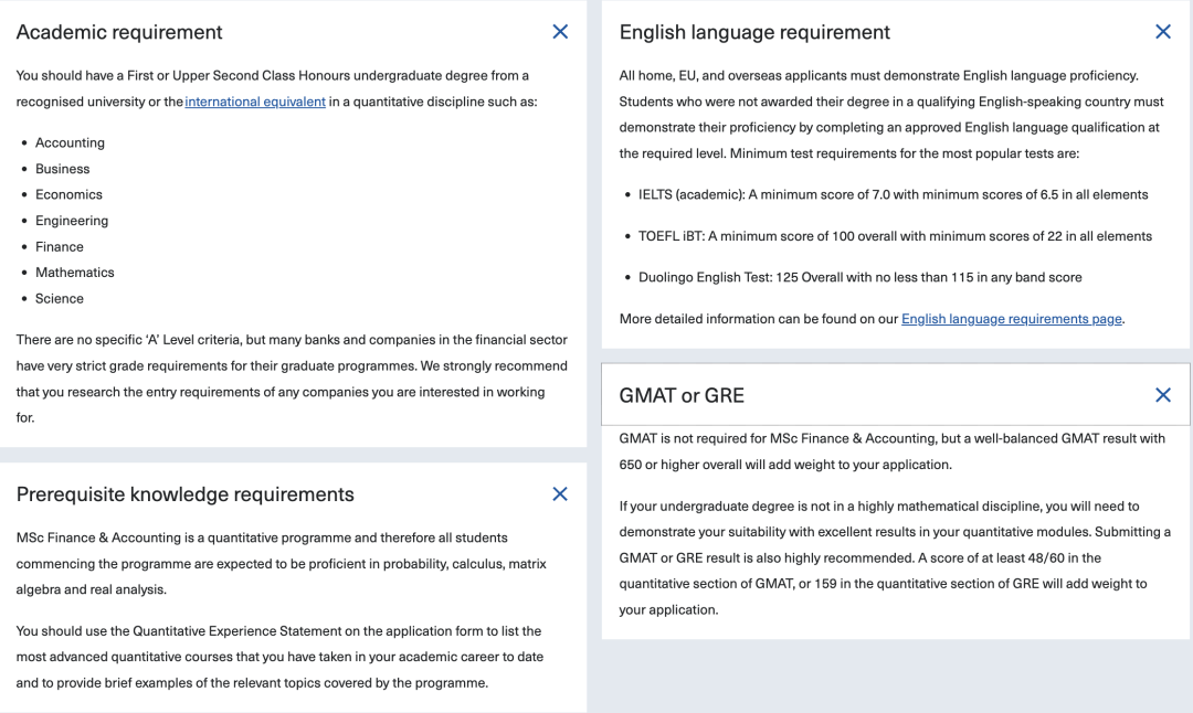 英国｜帝国理工学院、曼彻斯特大学会计与金融硕士24fall申请要求、截止日期及录取数据