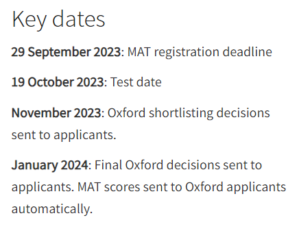 【入学考试】2023牛津MAT数学入学考试全面解读