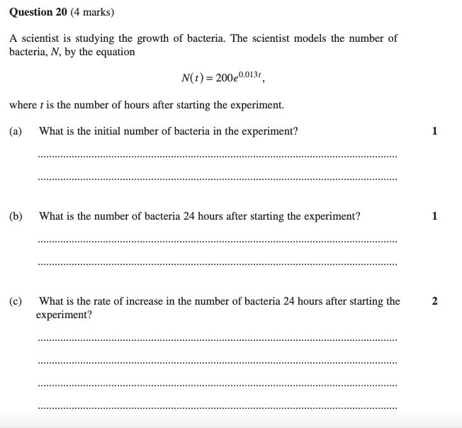 HSC Maths Advanced | HSC数学高级的必考题喂饭式整理来啦