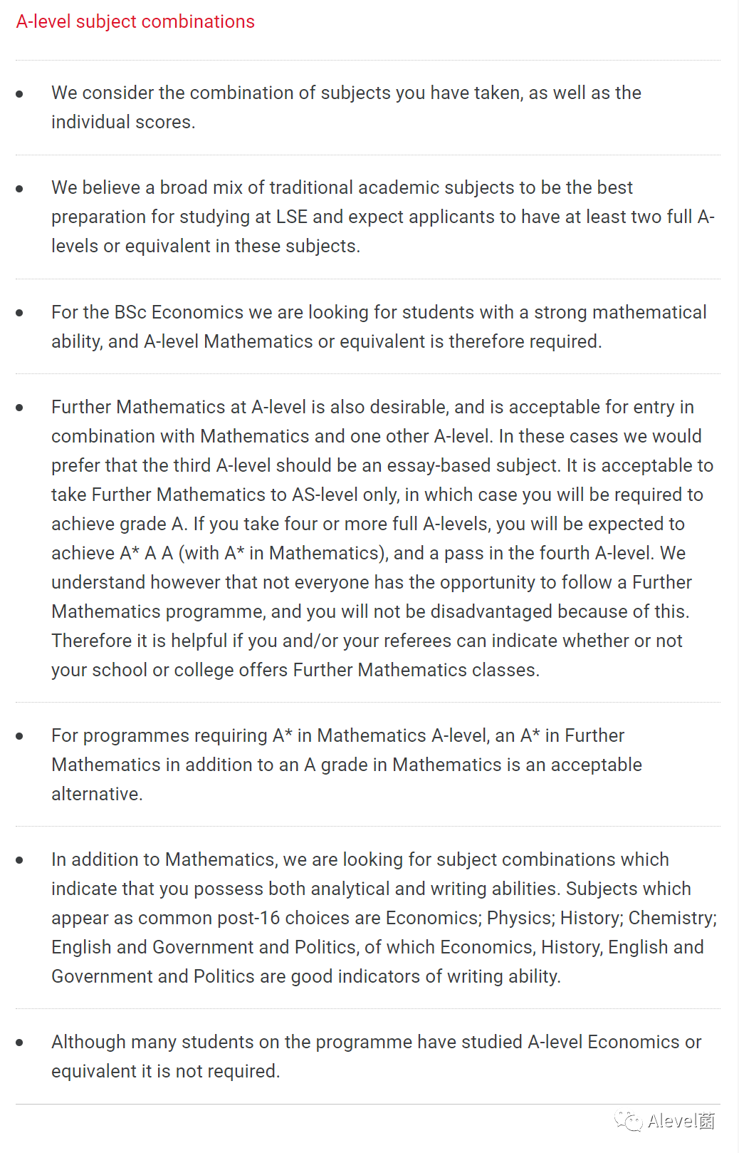 G5经济专业哪家最难申请？2024年Alevel入学要求来了！
