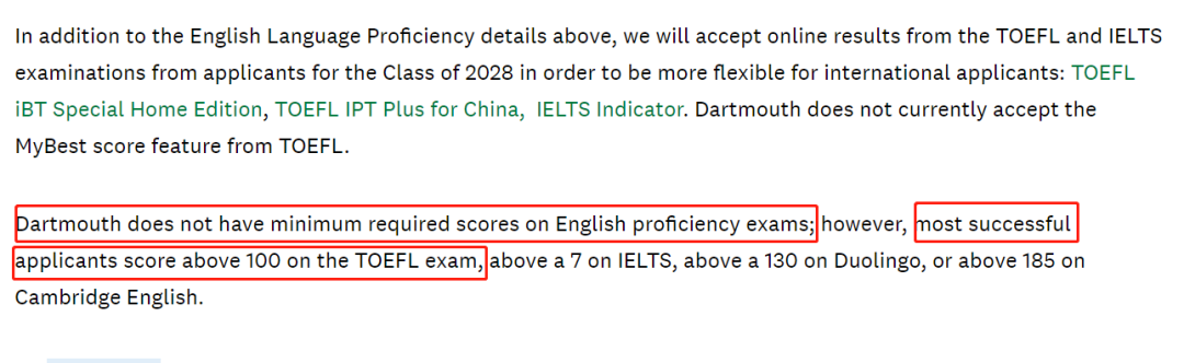 布朗大学提高国际生托福最低分，附藤校八所最新申请成绩要求