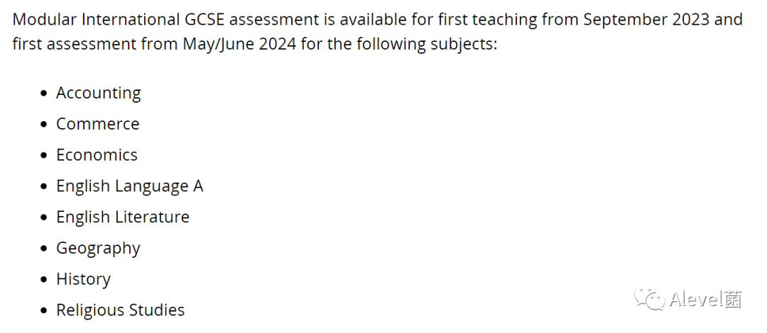 Edexcel爱德思IGCSE部分科目从2024起可选Modular模块型考试方式了！