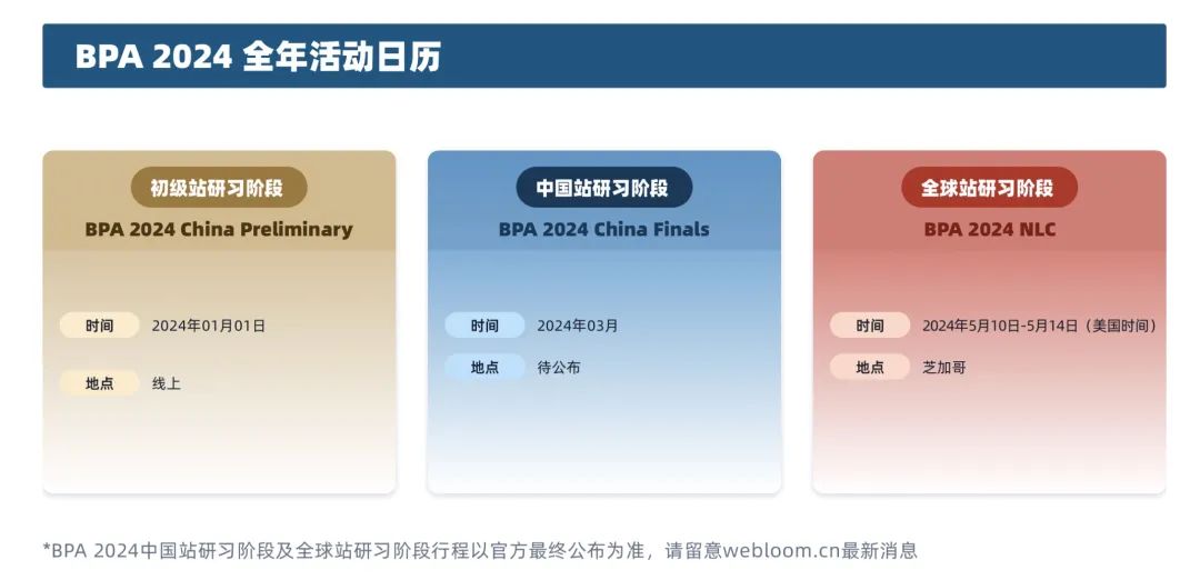 美国商业全能BPA即将开启报名,2023-2024年比赛考题详情！