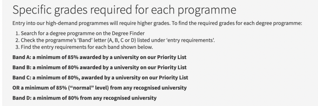 英国留学｜爱丁堡大学法学院入学要求提高为Band A！