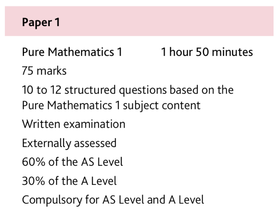 【A-level培训】CIE Alevel和爱德思数学对比，考试内容区别全解析