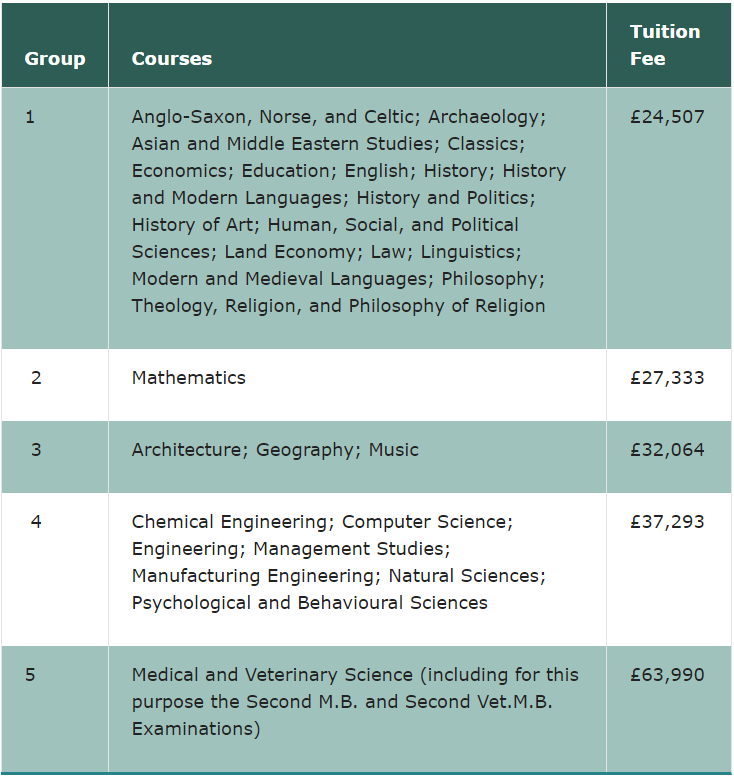 G5疯了！24入学喜提学费暴涨，牛津10%、剑桥5%、IC最高8%、UCL 7%、LSE 6%！