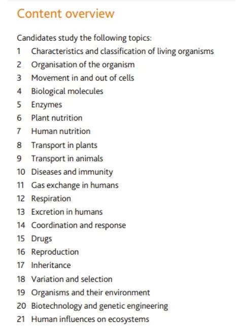 IG生物这门学科你了解多少？学什么？它重要吗？