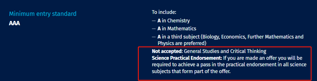 帝国理工学院热门专业A-level申请成绩要求一览！