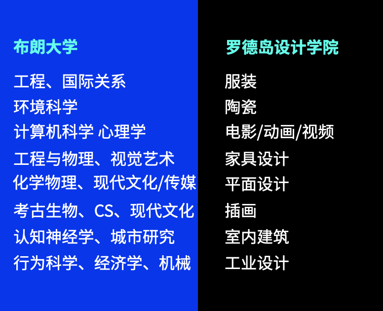 超自由专业组合: 布朗-罗德岛双学位项目申请解析