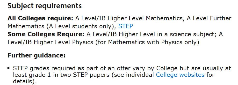 数学Offer利器STEP，什么时候开始准备？