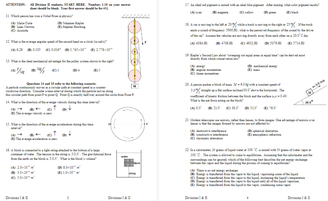 物理碗竞赛历年分数线是多少？Physics Bowl培训线上/线下/班课/1对1