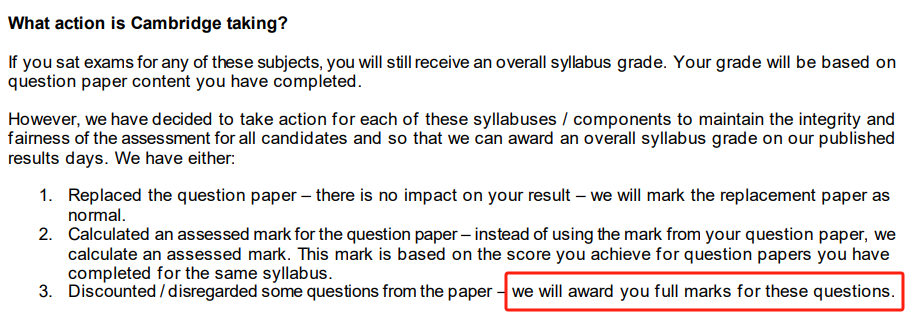 两大热点！CIE取消的题目都给满分！英国官方公布2024 GCSE/AS/A-level考试安排！