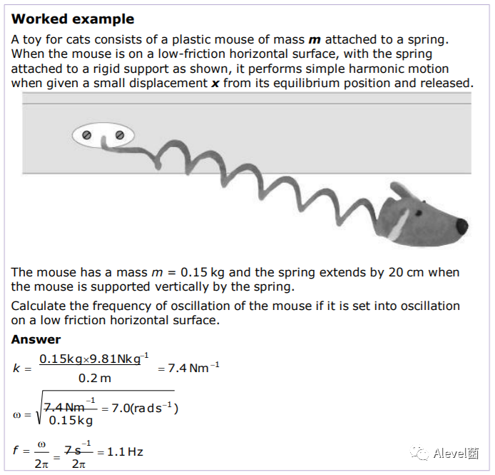 ALevel物理须熟练掌握四个数学模型