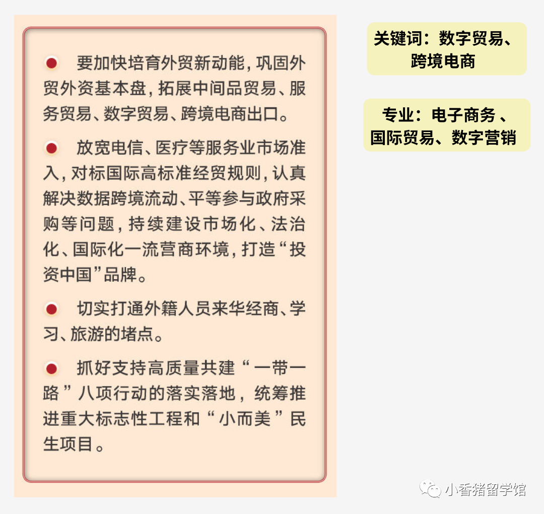 哪些留学专业是未来风口？经济会议这样说！