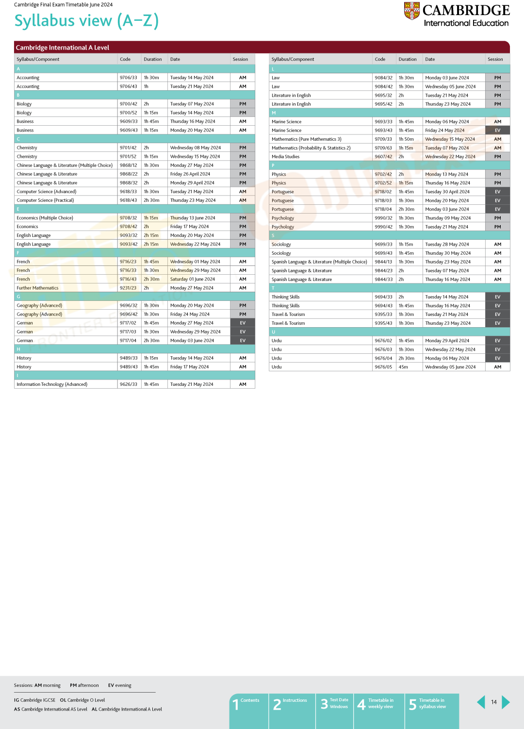 秋季IG&AL出分时间确定！2024夏季大考时间表，也已经公布！