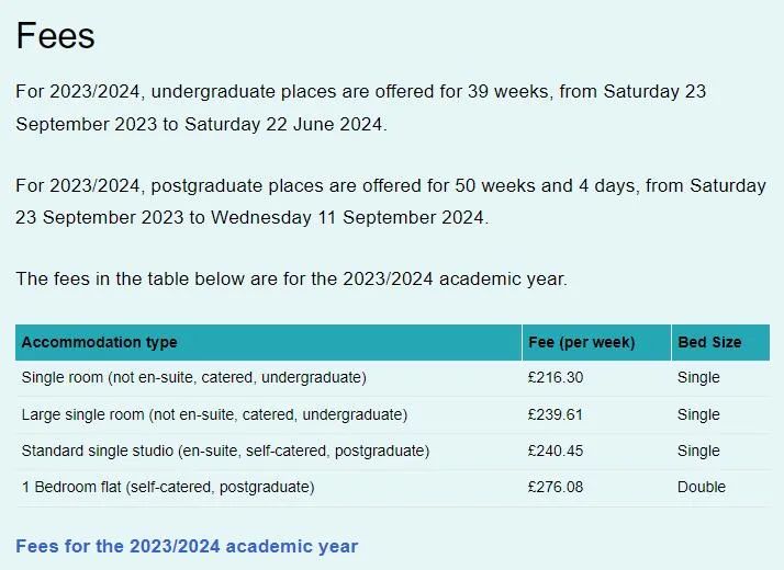 英国大学宿舍：UCL校内宿舍选房攻略