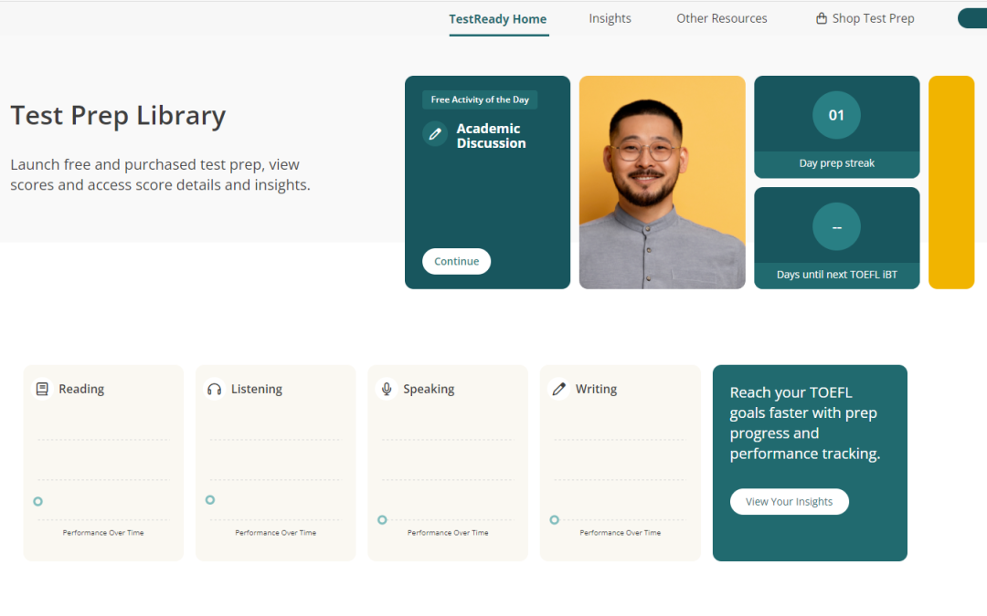 ETS托福备考平台TestReady！免费功能也太香了吧！