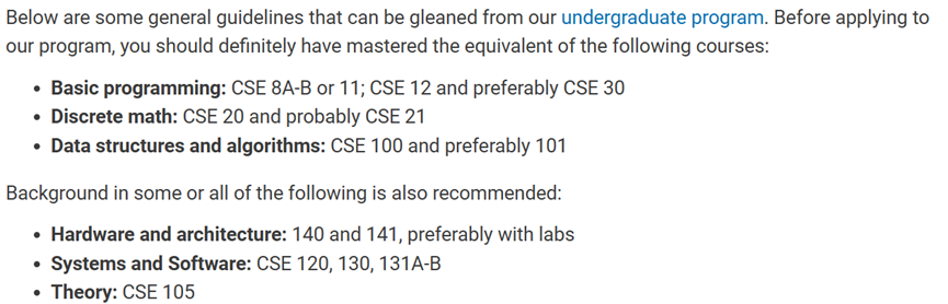 项目介绍 | UCSD计算机科学硕士项目（MSCS）